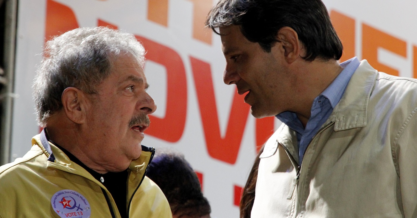 Candidato do PT será o homem demitido em 1º turno pelo povo de São Paulo. Foto: Henrique Boney