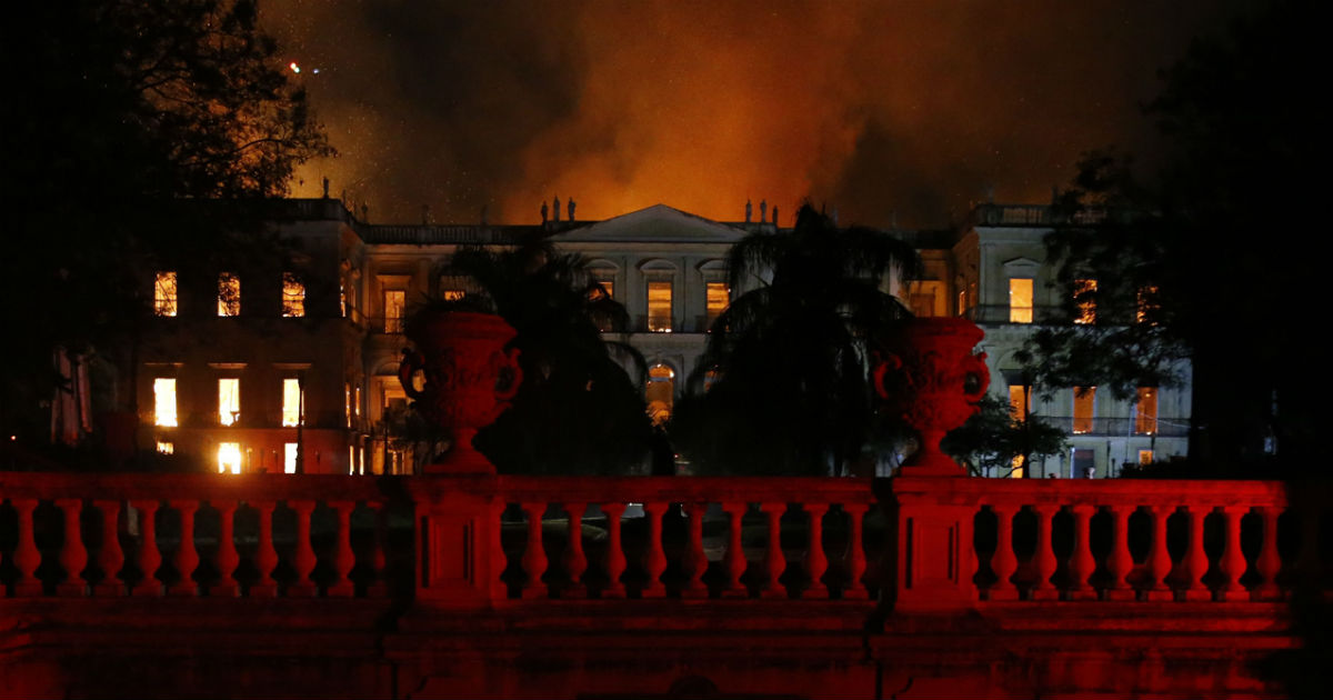 O Museu Nacional enfrentava graves problemas há mais de meio século. Foto: Tania Rego/Agencia Brasil