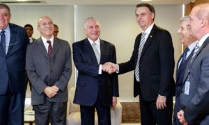 Brasília – DF, 07/11/2018 – Presidente da República, Michel Temer durante encontro com Jair Bolsonaro, Presidente da República eleito. Foto: Alan Santos/PR