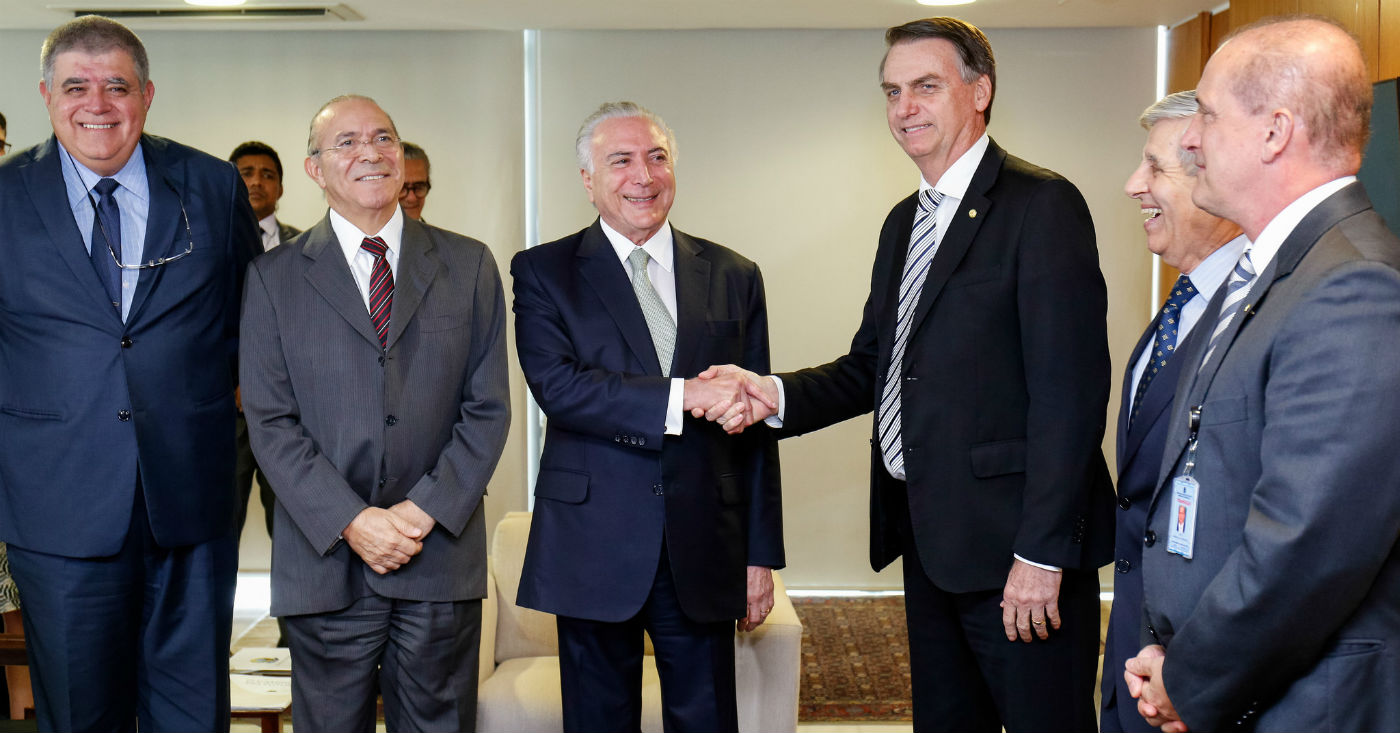 Brasília – DF, 07/11/2018 – Presidente da República, Michel Temer durante encontro com Jair Bolsonaro, Presidente da República eleito. Foto: Alan Santos/PR