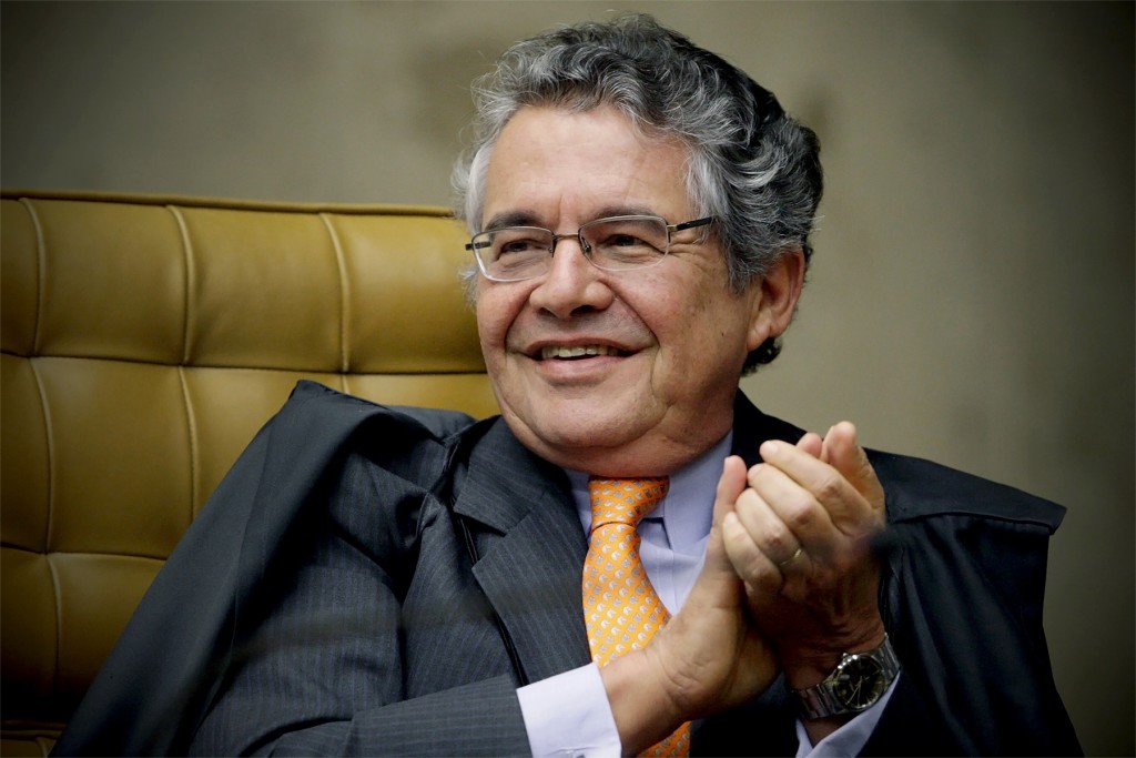 Marco Aurélio: "com o Supremo, com tudo". Foto: Fellipe Sampaio/SCO/STF