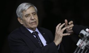 O General Heleno: mesmo após reunião no Alvorada, ainda faltava alinhar discurso. Foto: Fábio Rodrigues Pozzebom/Agência Brasil