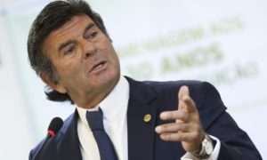 O ministro Luiz Fux: depois de ajudar Battisti três vezes, mudou de ideia após vitória de Bolsonaro. Foto: Marcelo Camargo/Agência Brasil