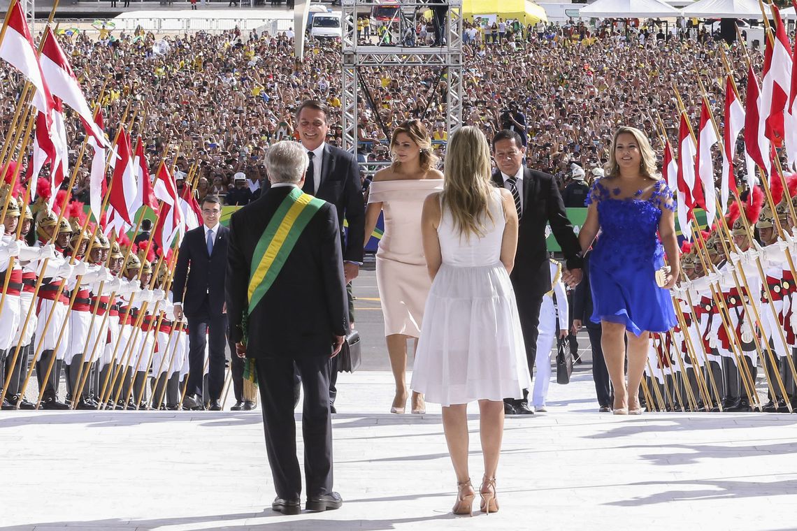 Posse de Jair Bolsonaro: fenômeno popular. Foto:Valter Campanato/Agência Brasil