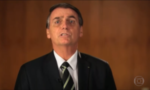 Este homem diz acreditar na seriedade de Gustavo Bebianno. Por que o demitiu? Foto: Reprodução/TV Globo