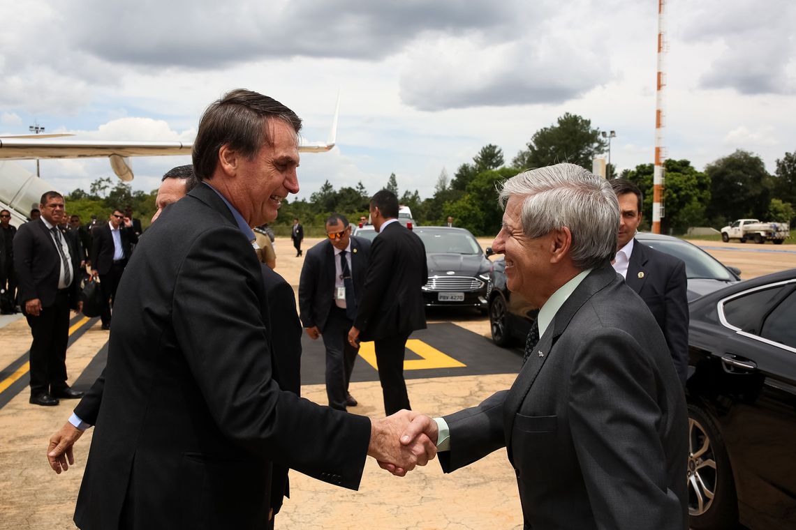 Presidente passou ao chefe do GSI, que controla a Abin, a missão de espionar os memes. Foto: Marcos Corrêa/PR