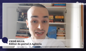 'A Agência': fazendo uma ponta no programa de Antonio Tabet. Foto: Reprodução/Canal MyNews