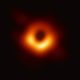 Formato de rosquinha do buraco negro era previsto nas teorias. Foto: EHT