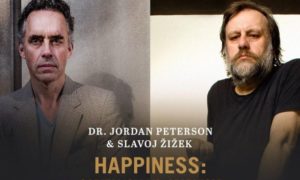 Peterson e Zizek: o debate do século? Martin Wight teria dúvidas. Foto: Divulgação