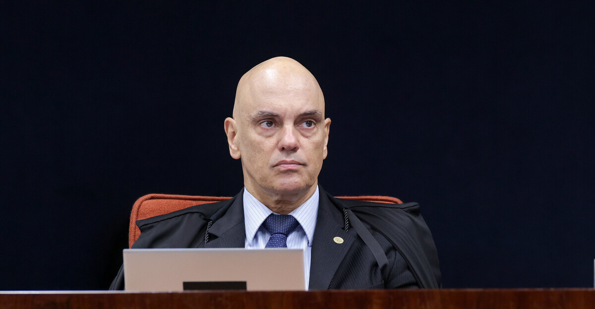 Moraes no STF em março de 2026